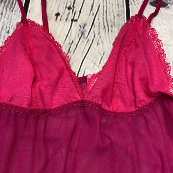 GILLIGAN & O’MALLEY Hot Pink Sleep Top Size: S - Picture 17 of 17